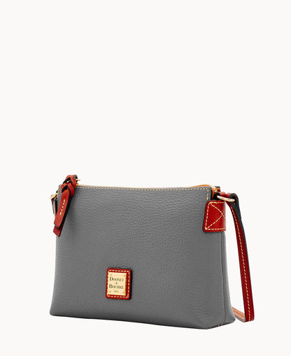 Pebble Grain Crossbody Pouchette