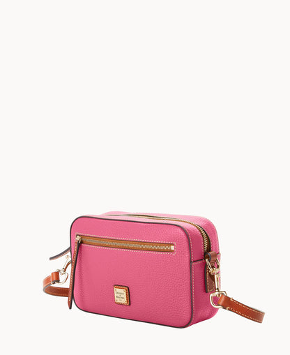 Pebble Grain Camera Zip Crossbody