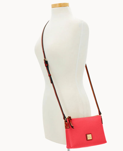 Pebble Grain Crossbody Pouchette