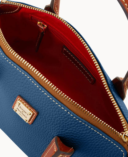 Pebble Grain Small Madeline Satchel
