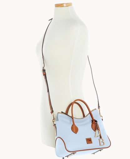 Pebble Grain Satchel