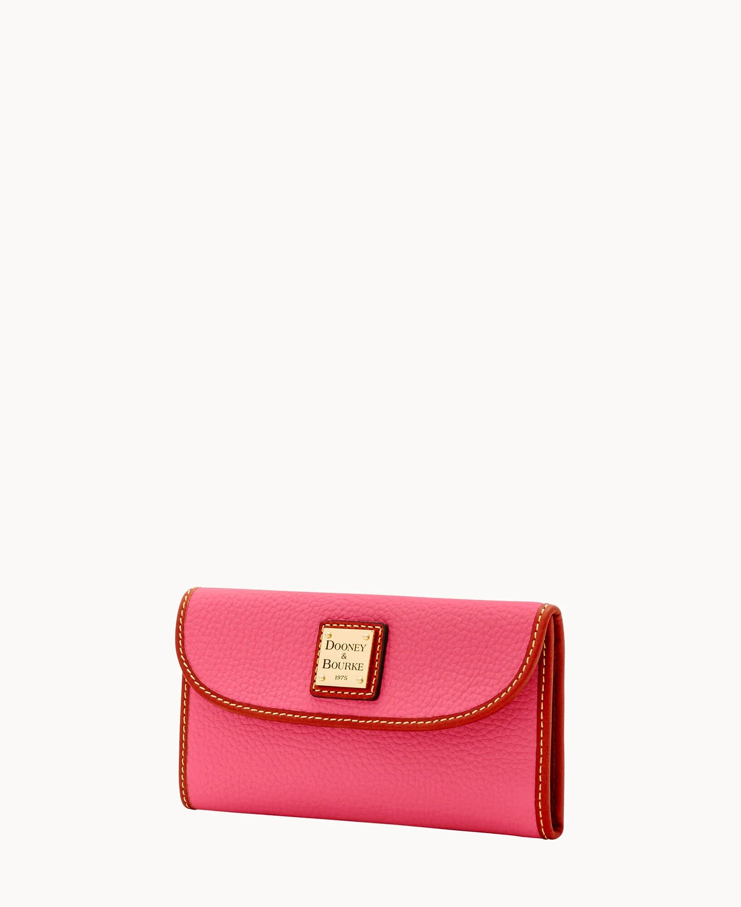 Pebble Grain Continental Clutch