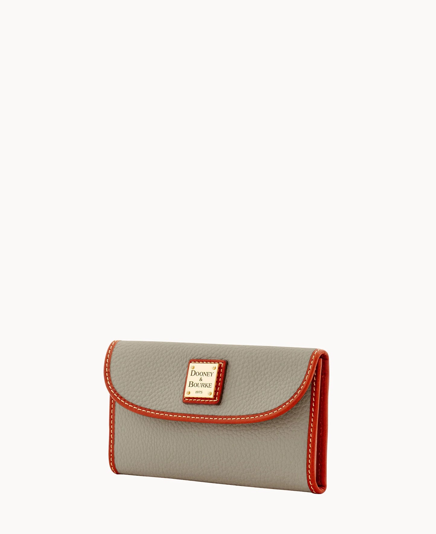 Pebble Grain Continental Clutch