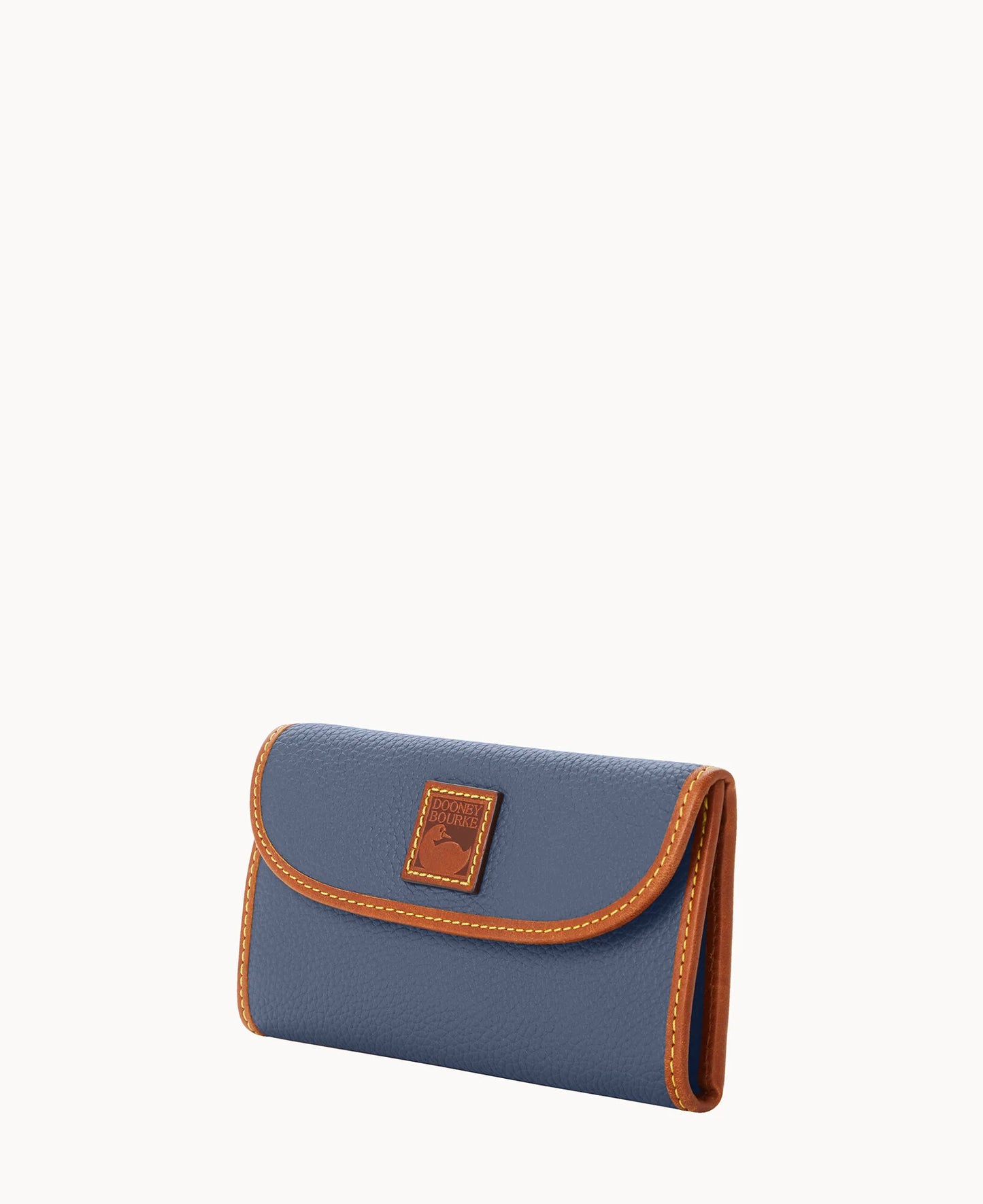 Pebble Grain Continental Clutch