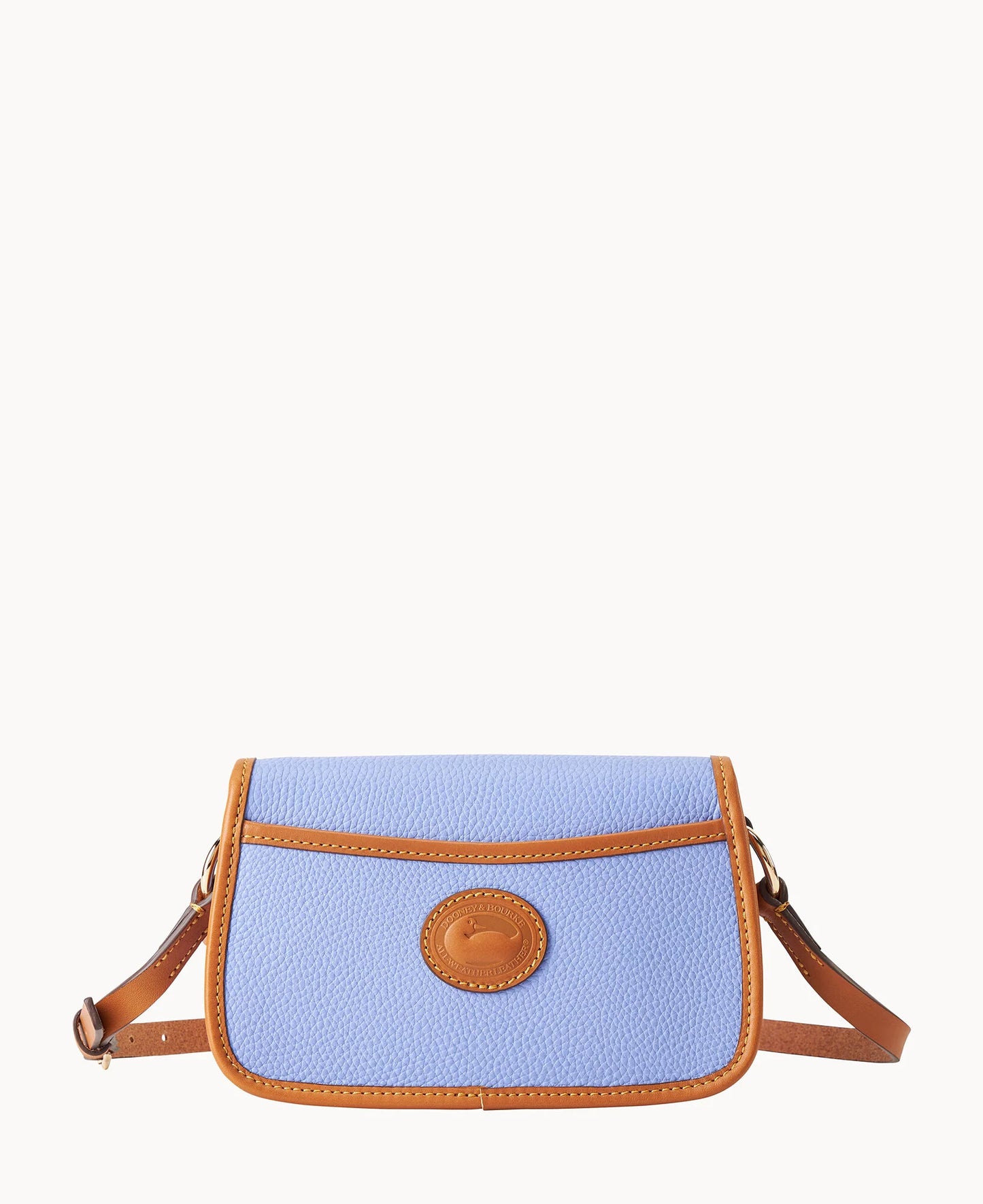 Pebble Grain Turnlock Crossbody 22