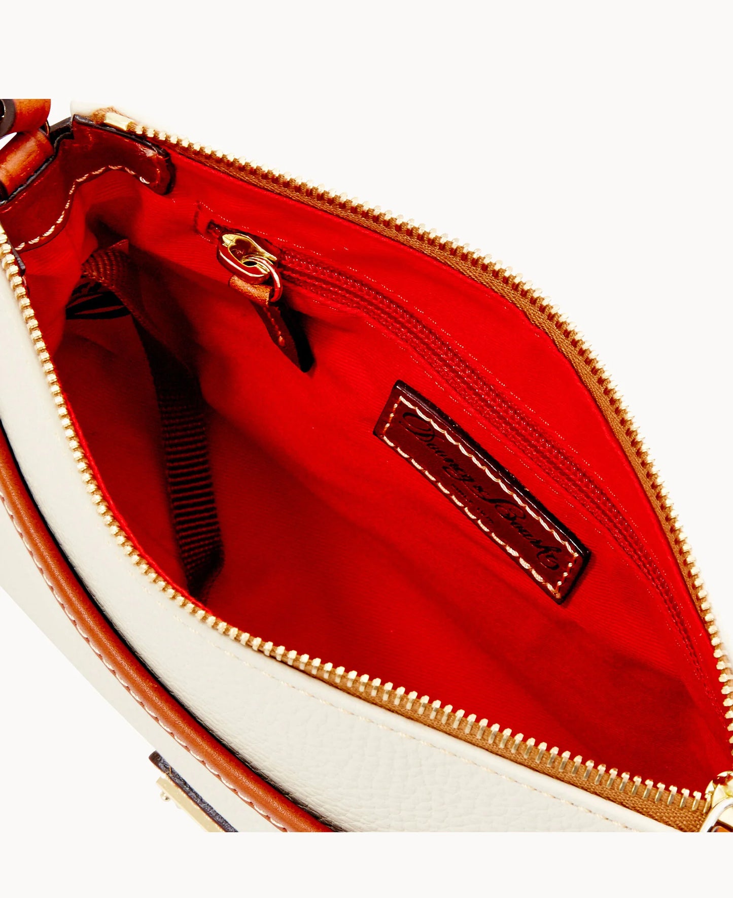 Pebble Grain Ginger Crossbody