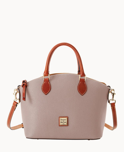 Pebble Grain Geena Satchel
