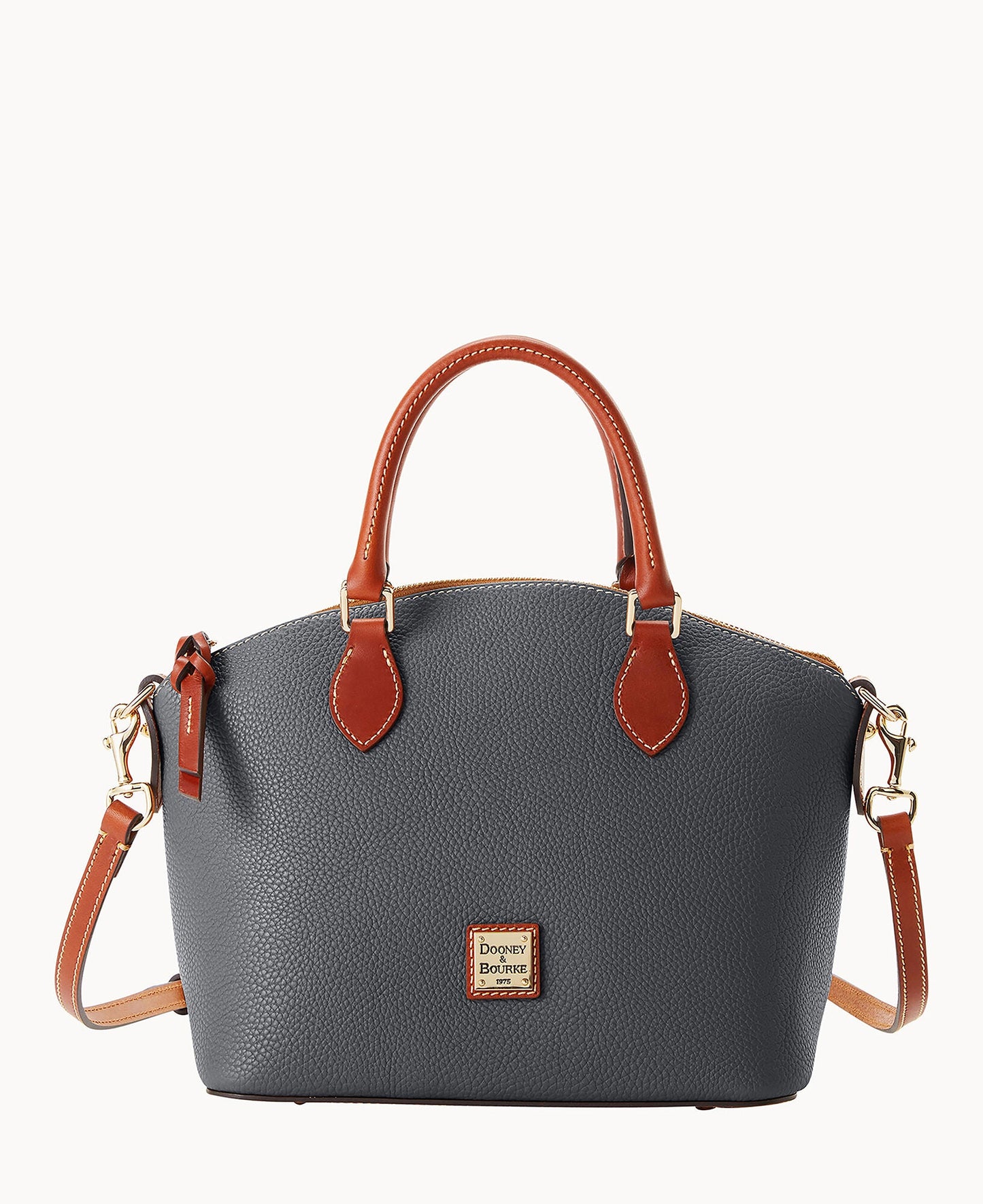 Pebble Grain Geena Satchel