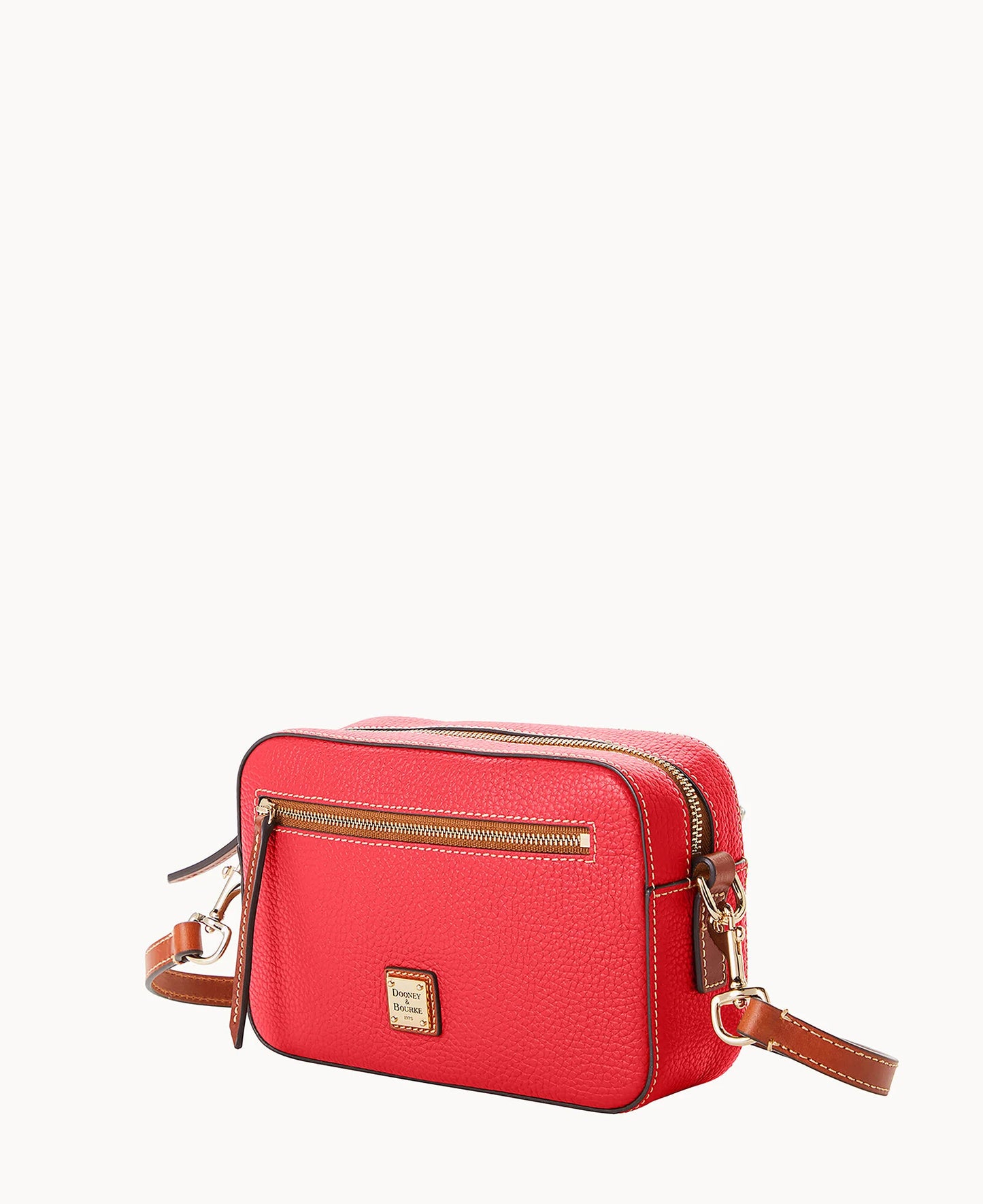 Pebble Grain Camera Zip Crossbody