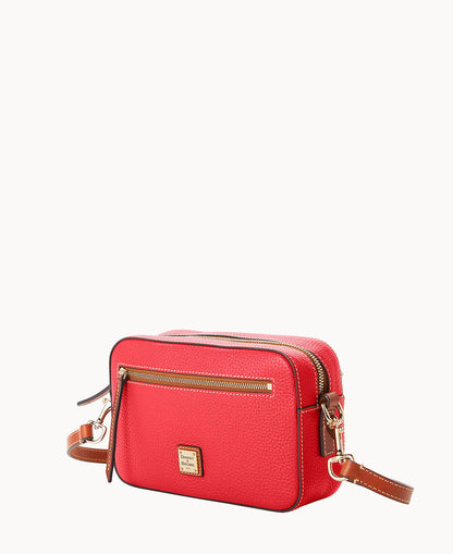 Pebble Grain Camera Zip Crossbody