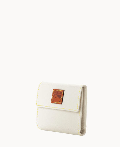 Pebble Grain Small Flap Wallet