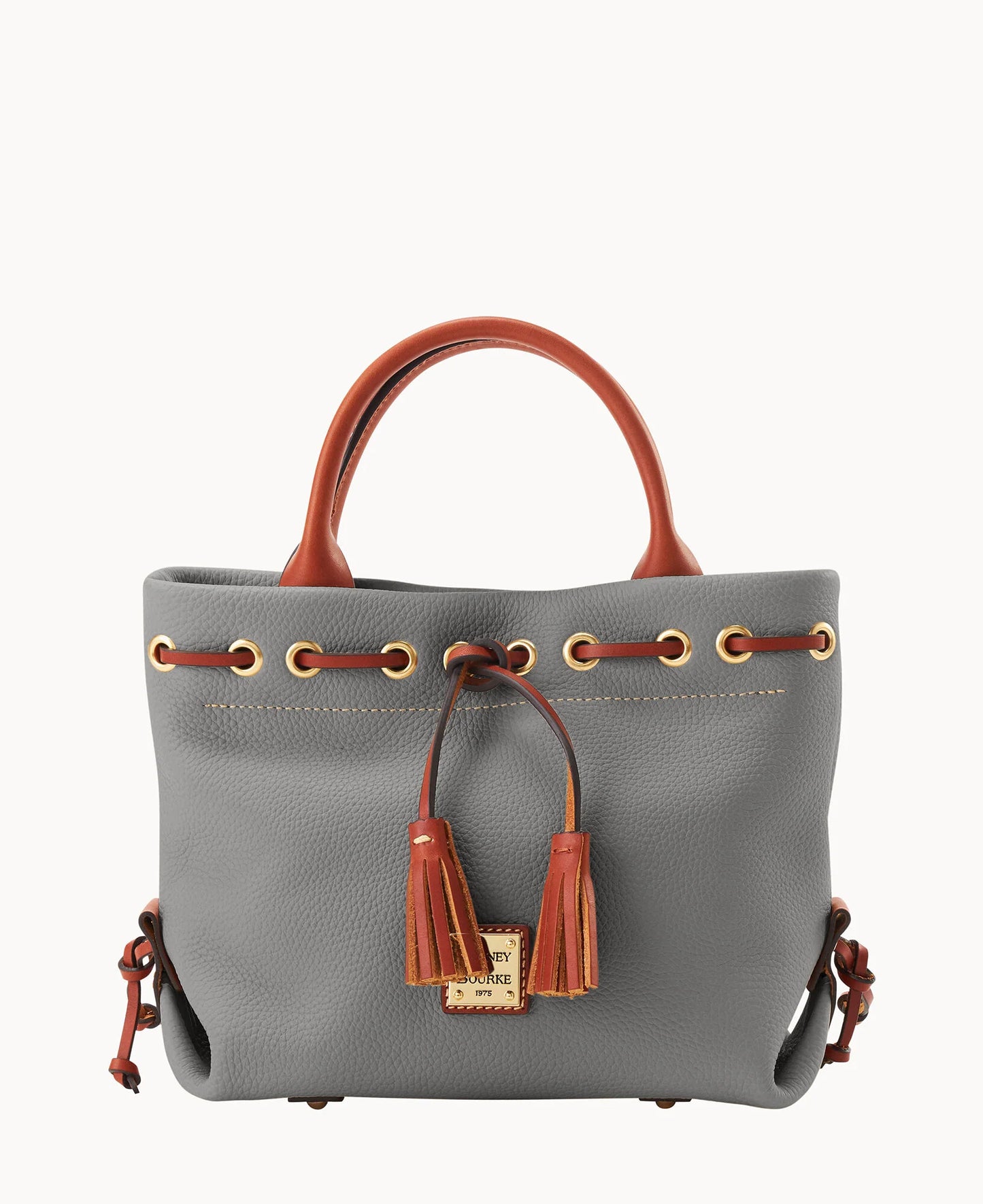 Pebble Grain Tassel Tote