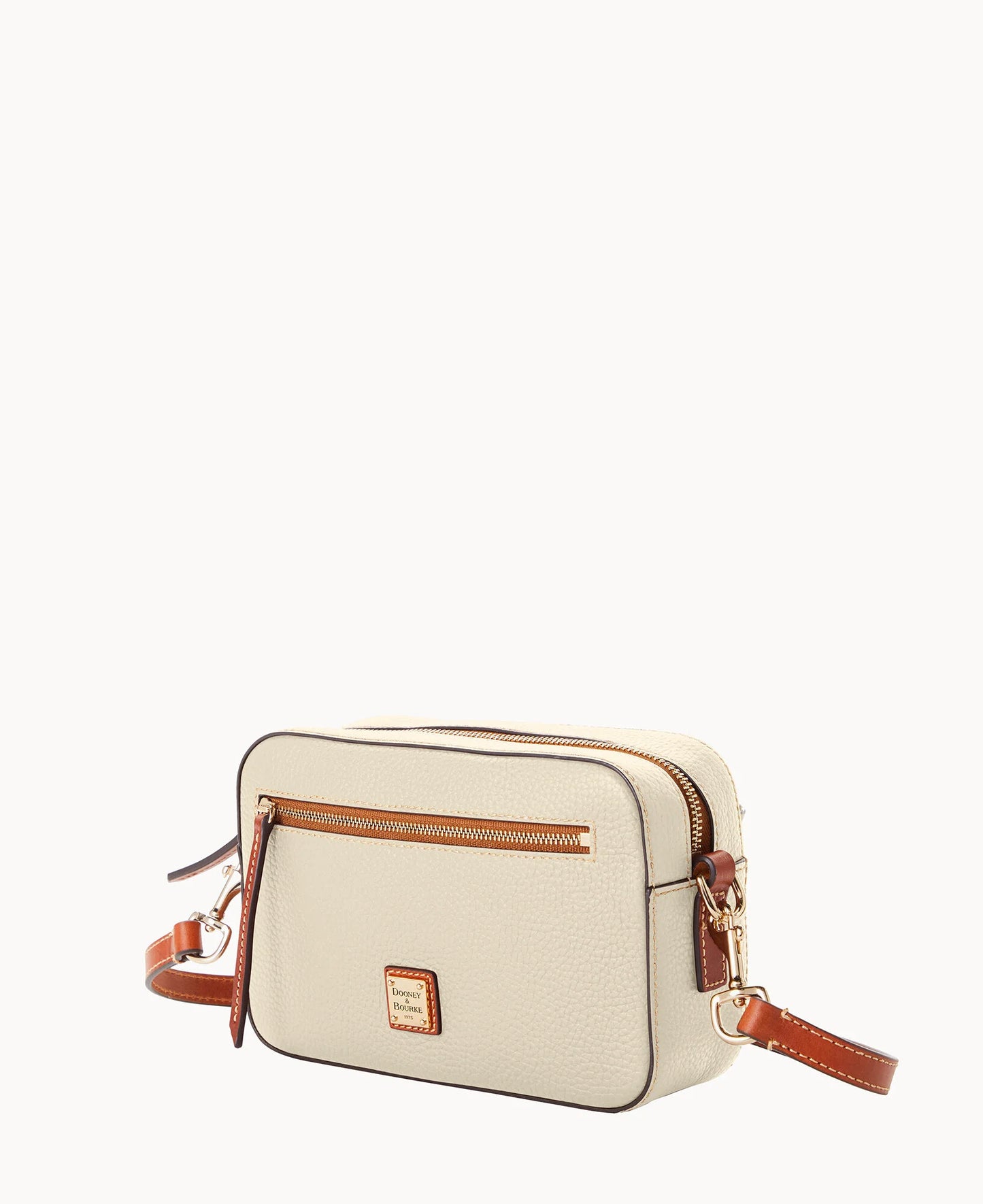 Pebble Grain Camera Zip Crossbody