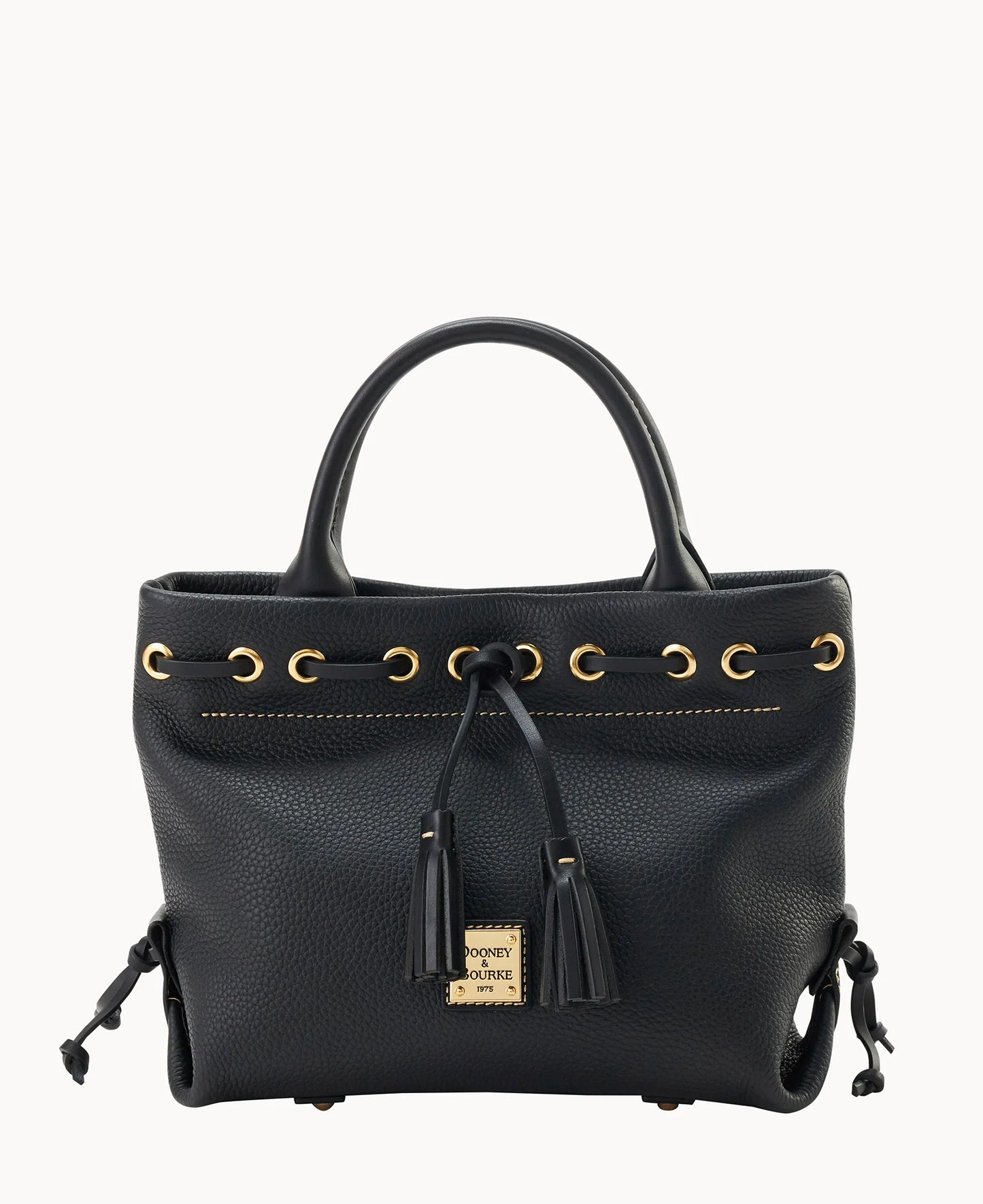 Pebble Grain Tassel Tote