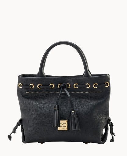 Pebble Grain Tassel Tote