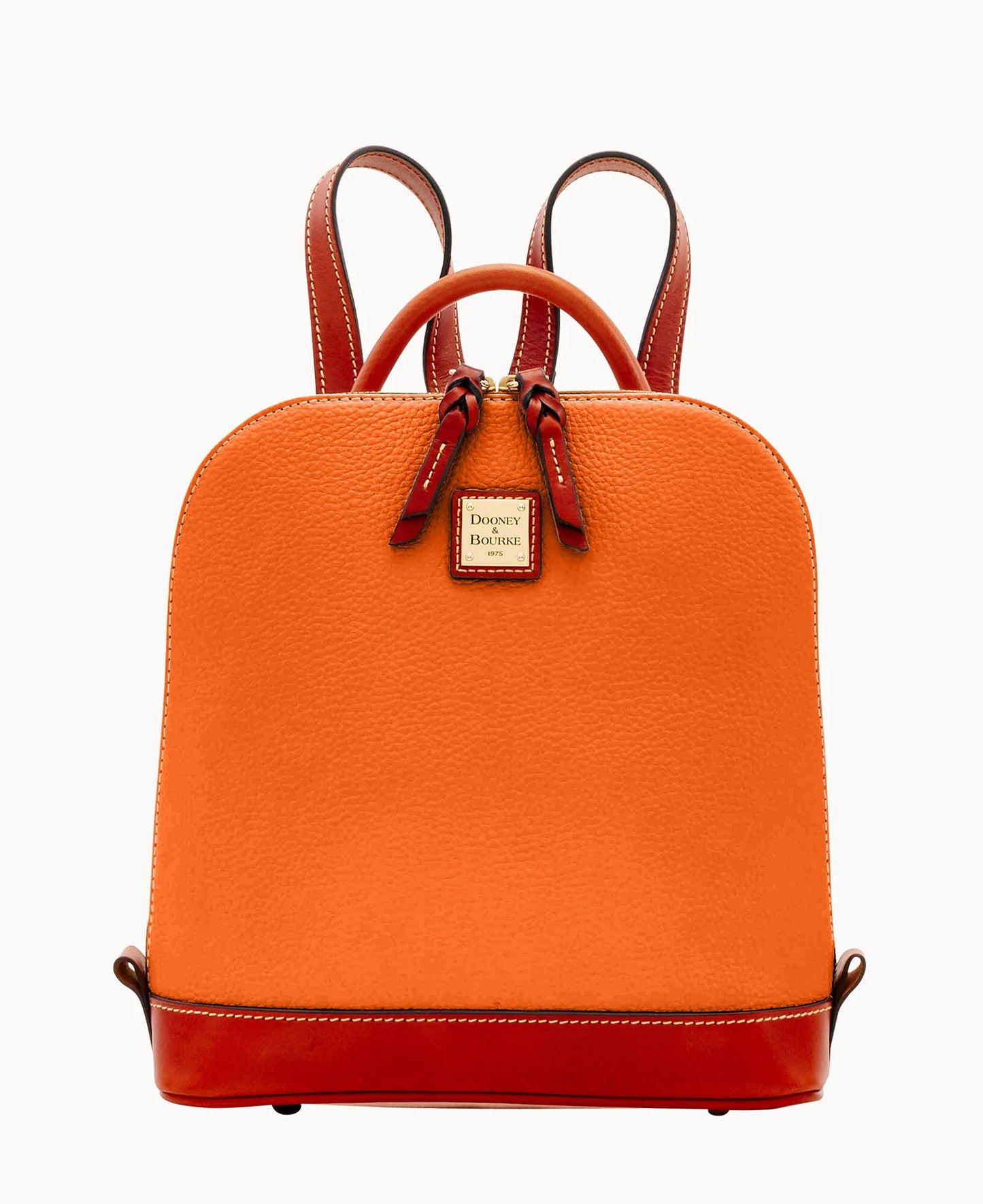 Pebble Grain Zip Pod Backpack