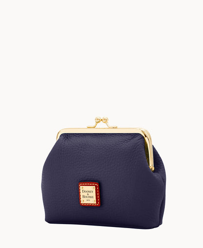 Pebble Grain Large Framed Purse