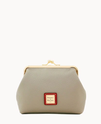 Pebble Grain Large Framed Purse