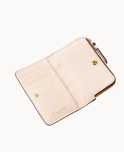 Pebble Grain Zip Credit Card Wallet 14