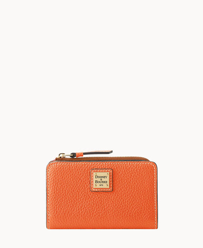 Pebble Grain Zip Credit Card Wallet 14