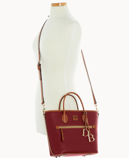 Pebble Grain Handle Tote