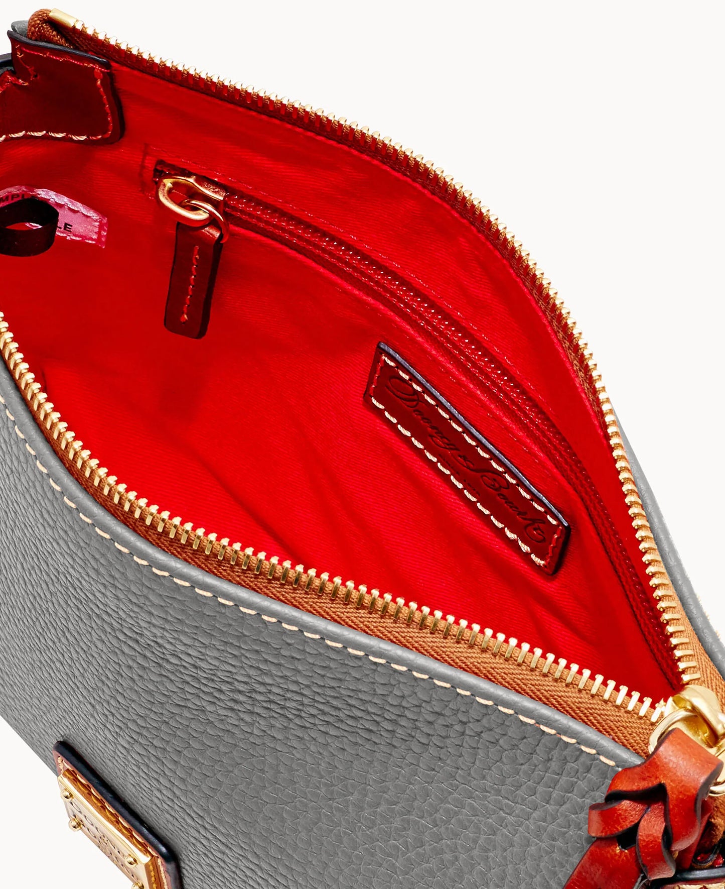 Pebble Grain Crossbody Pouchette
