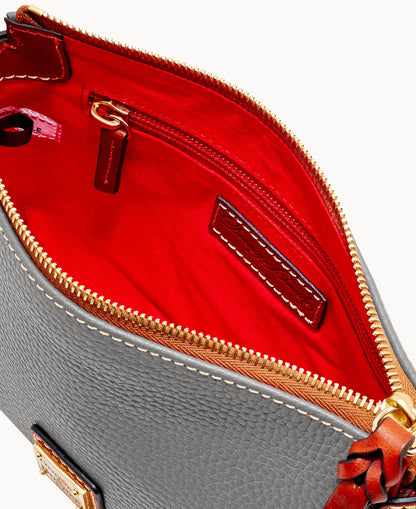 Pebble Grain Crossbody Pouchette