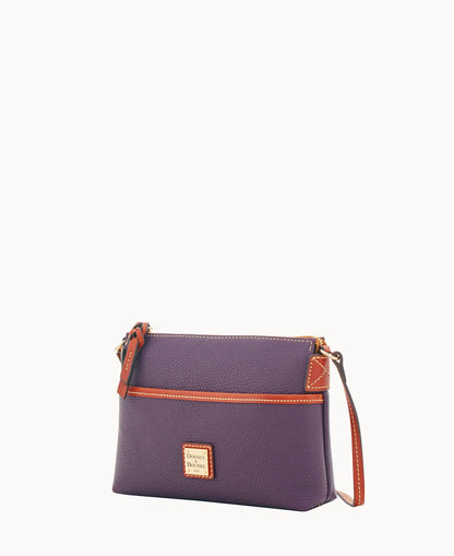 Pebble Grain Ginger Crossbody