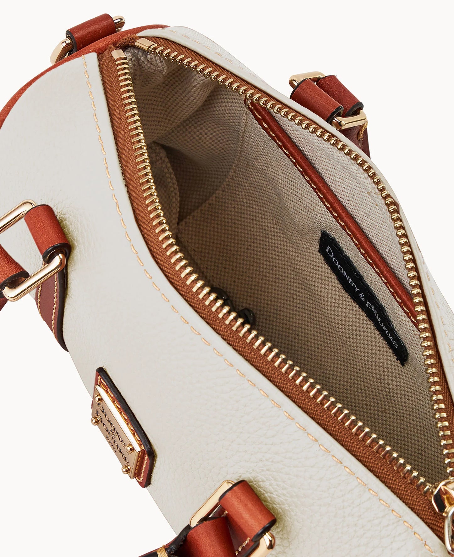 Pebble Grain Crossbody Barrel Satchel 20