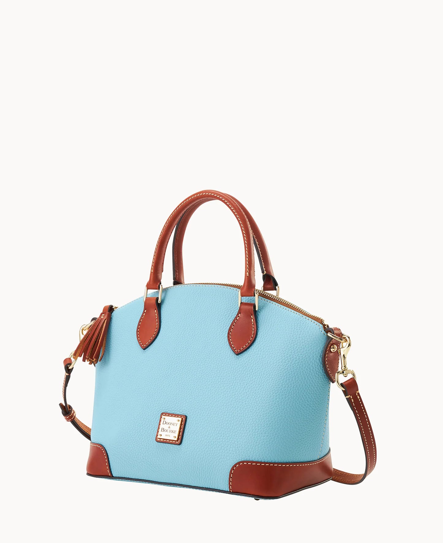 Pebble Grain Geena Satchel