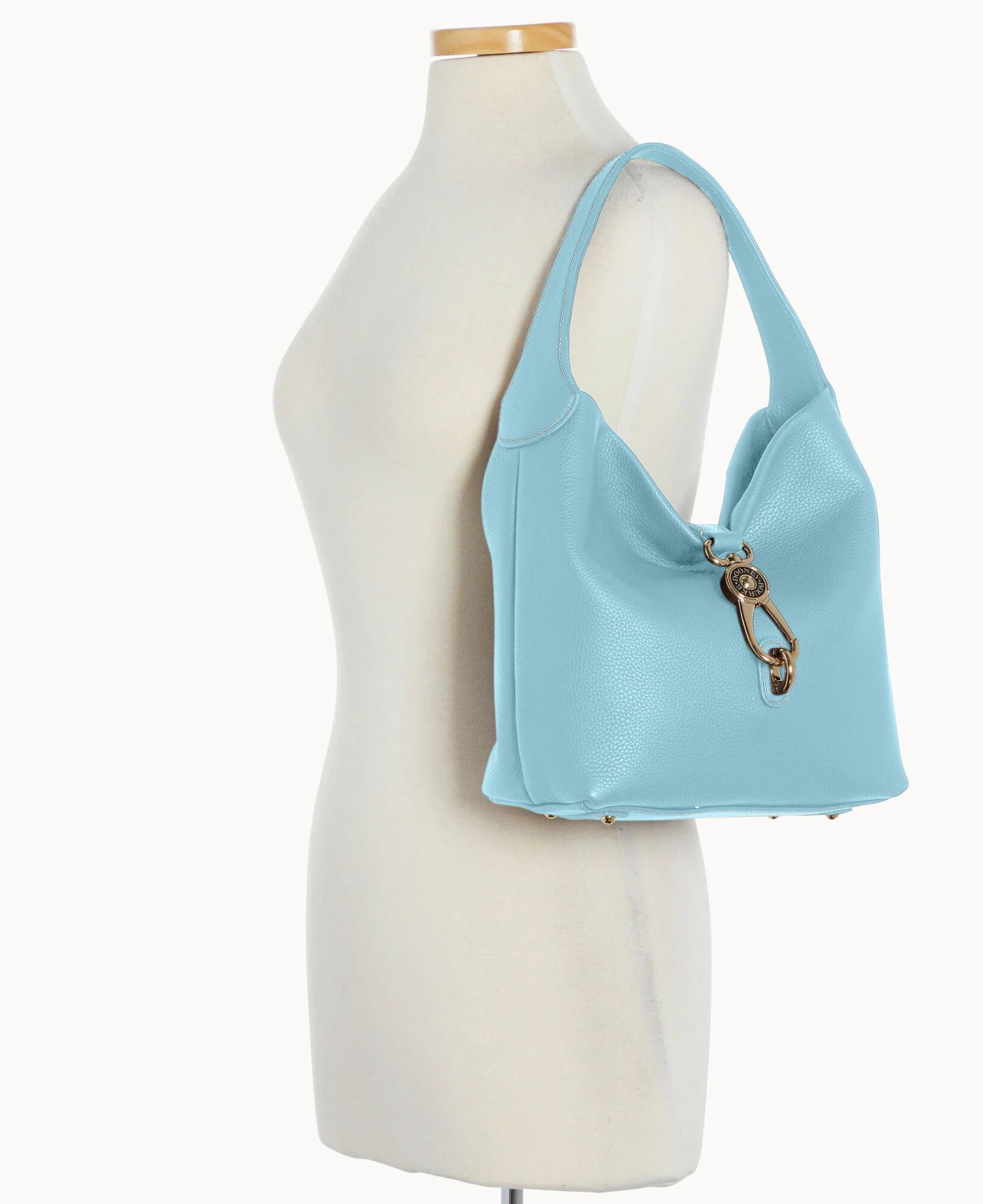Pebble Grain Small Logo Lock Sac