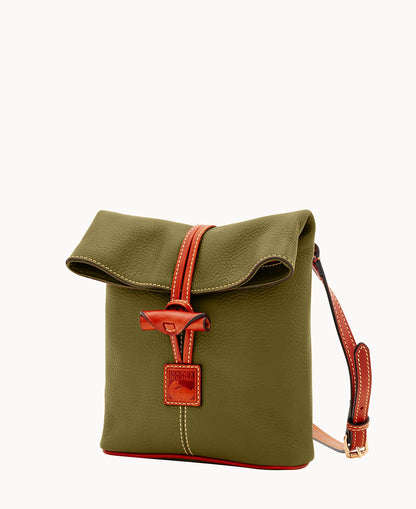 Pebble Grain Toggle Crossbody