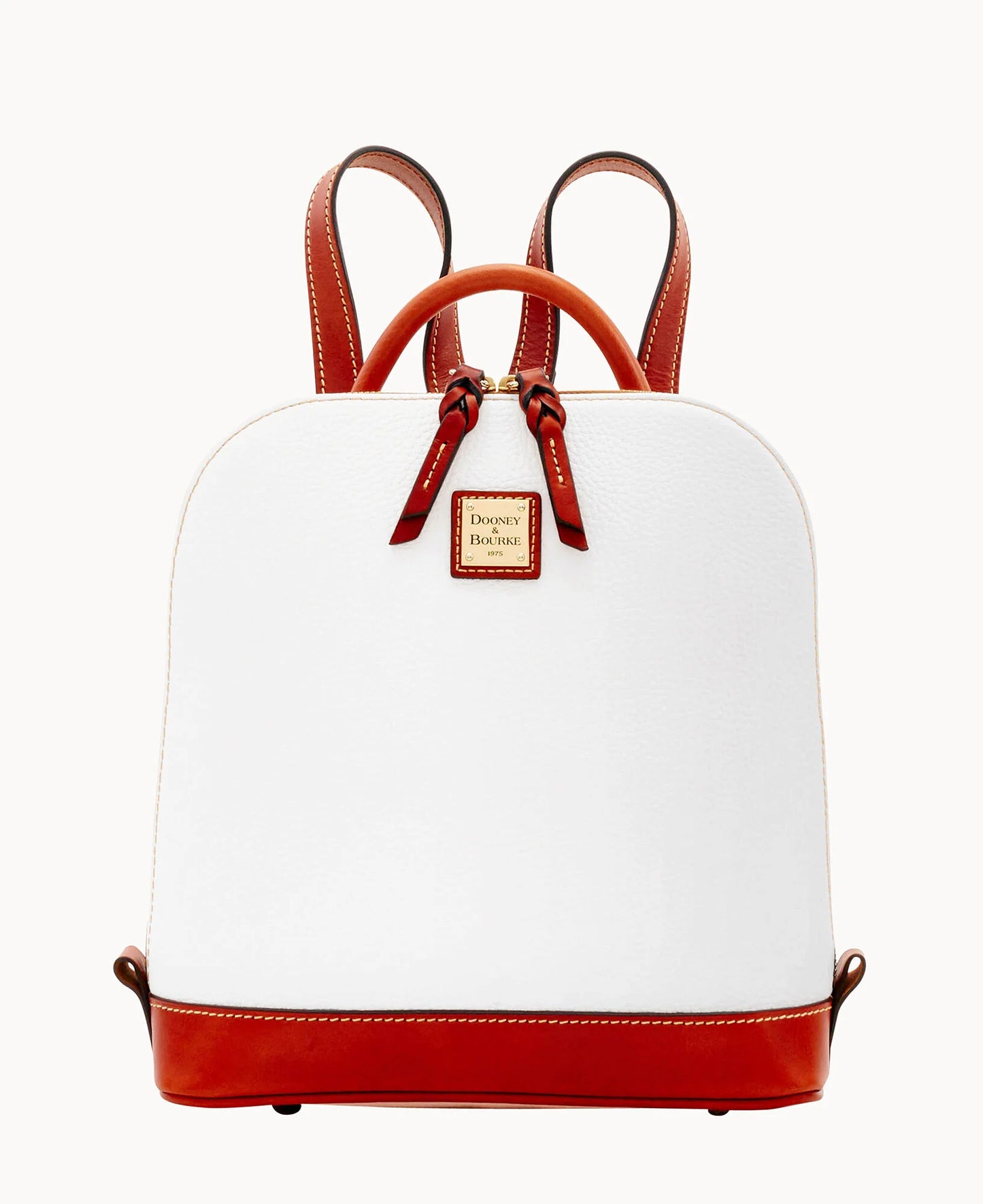 Pebble Grain Zip Pod Backpack