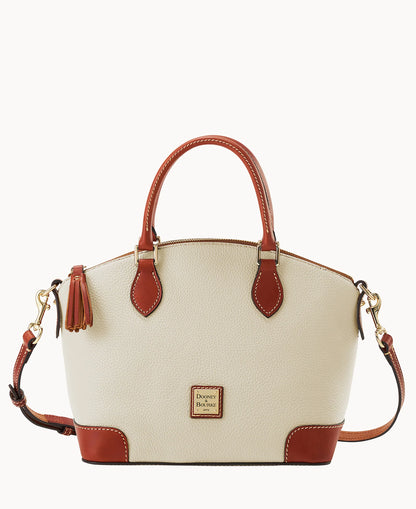 Pebble Grain Geena Satchel