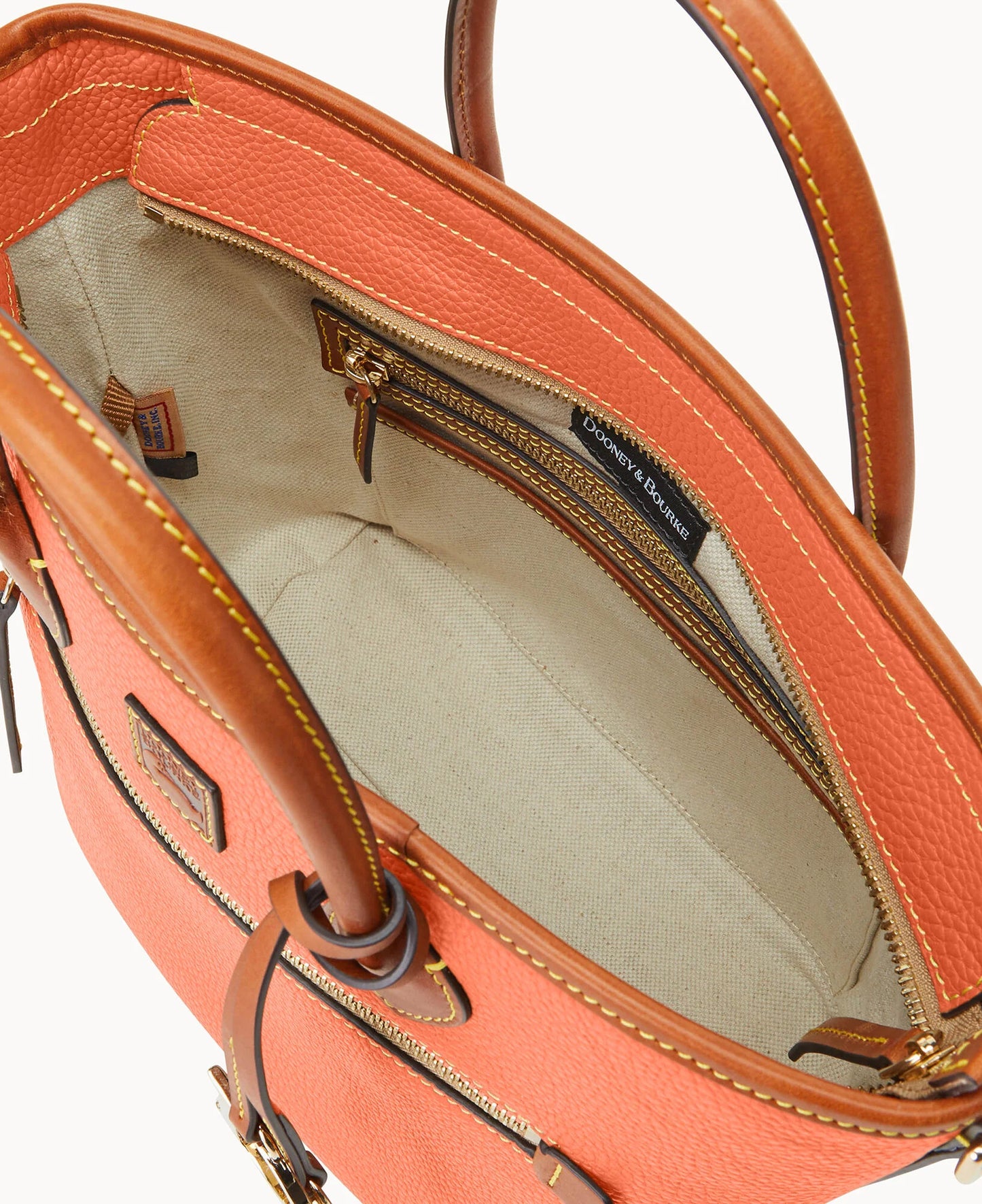 Pebble Grain Handle Tote