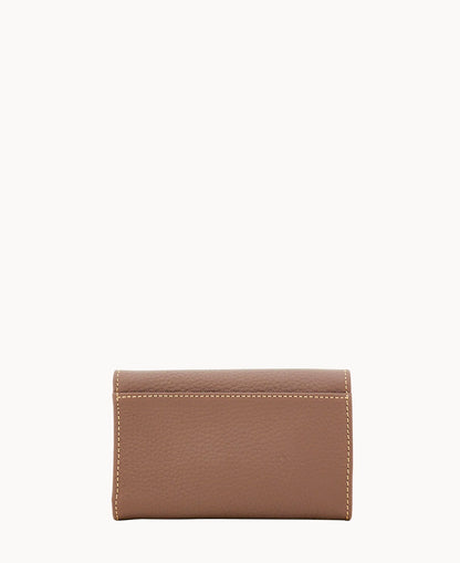 Pebble Grain Flap Wallet