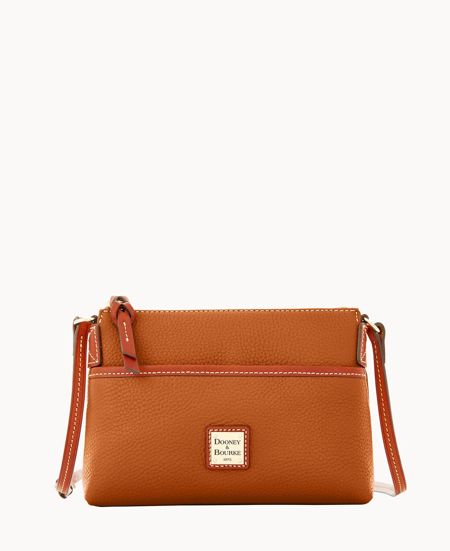 Pebble Grain Ginger Crossbody