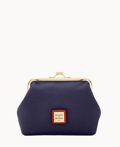 Pebble Grain Large Framed Purse