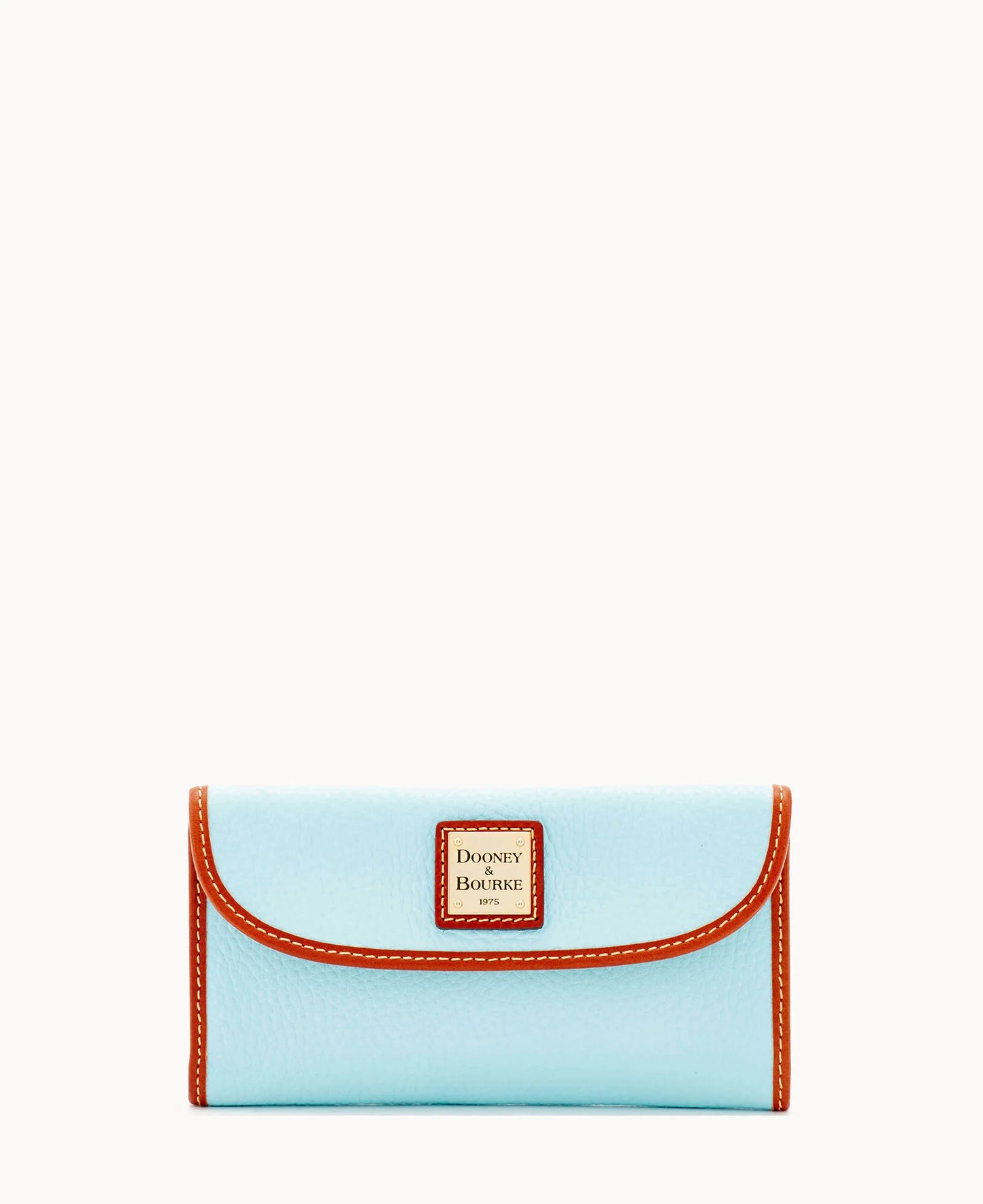 Pebble Grain Continental Clutch