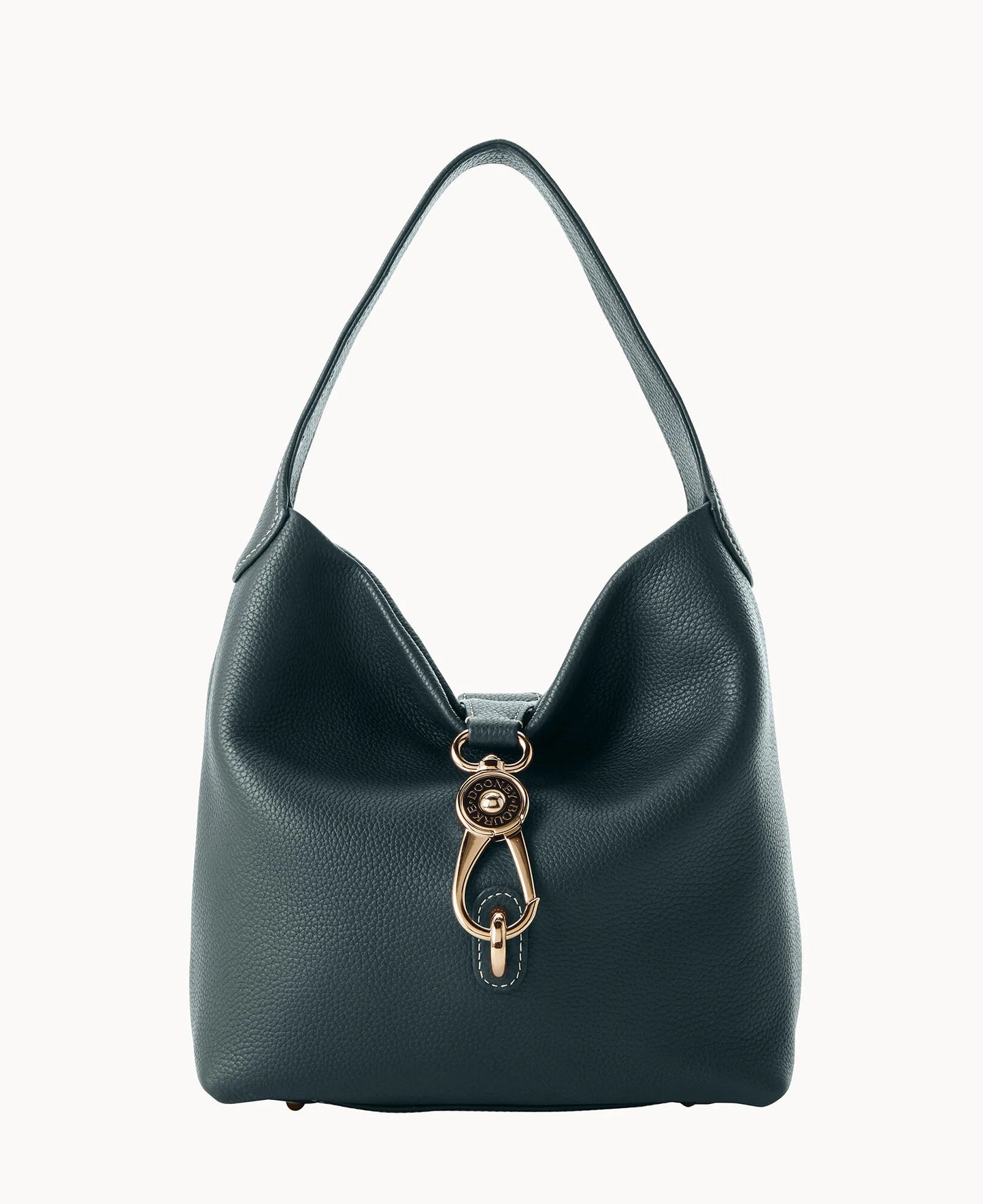 Pebble Grain Small Logo Lock Sac