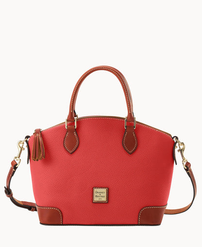 Pebble Grain Geena Satchel