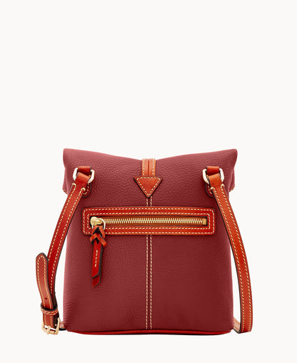 Pebble Grain Toggle Crossbody