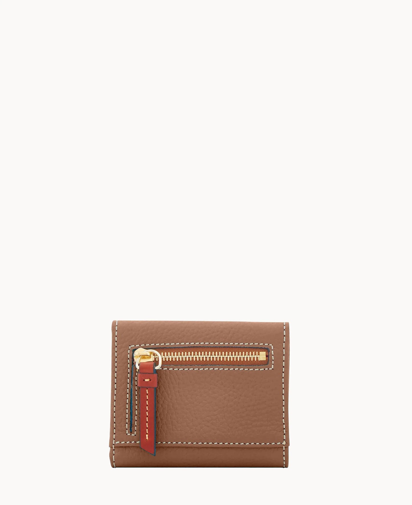Pebble Grain Small Flap Wallet