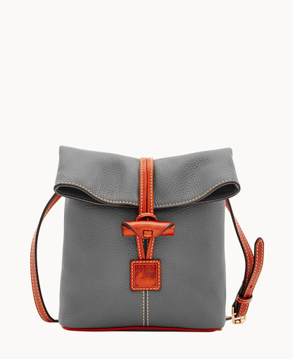 Pebble Grain Toggle Crossbody
