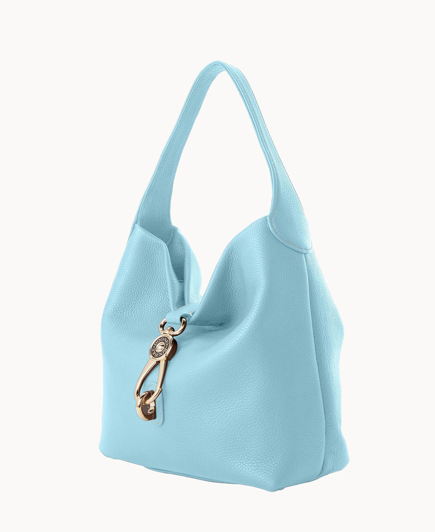 Pebble Grain Small Logo Lock Sac