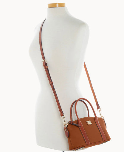 Pebble Grain Small Madeline Satchel