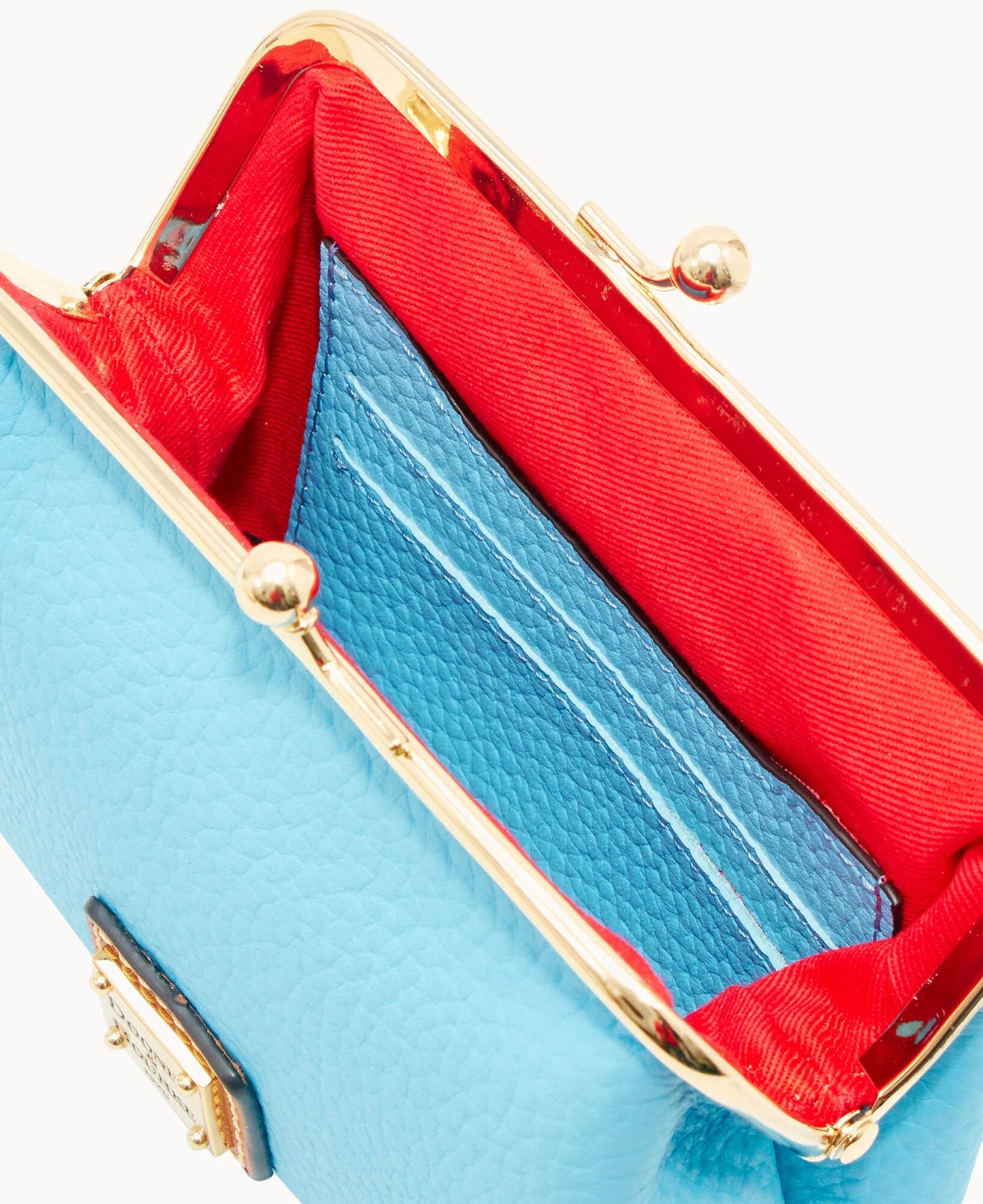 Pebble Grain Large Framed Purse