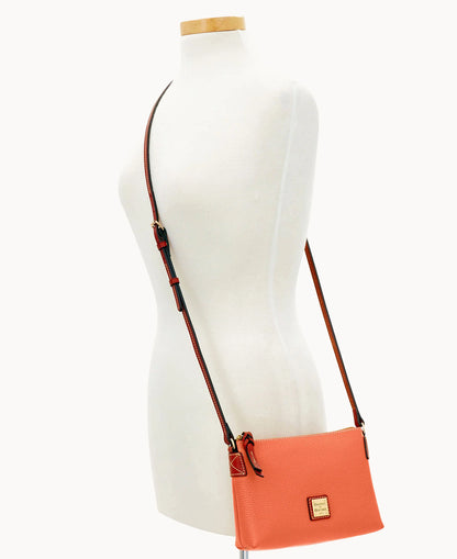 Pebble Grain Crossbody Pouchette
