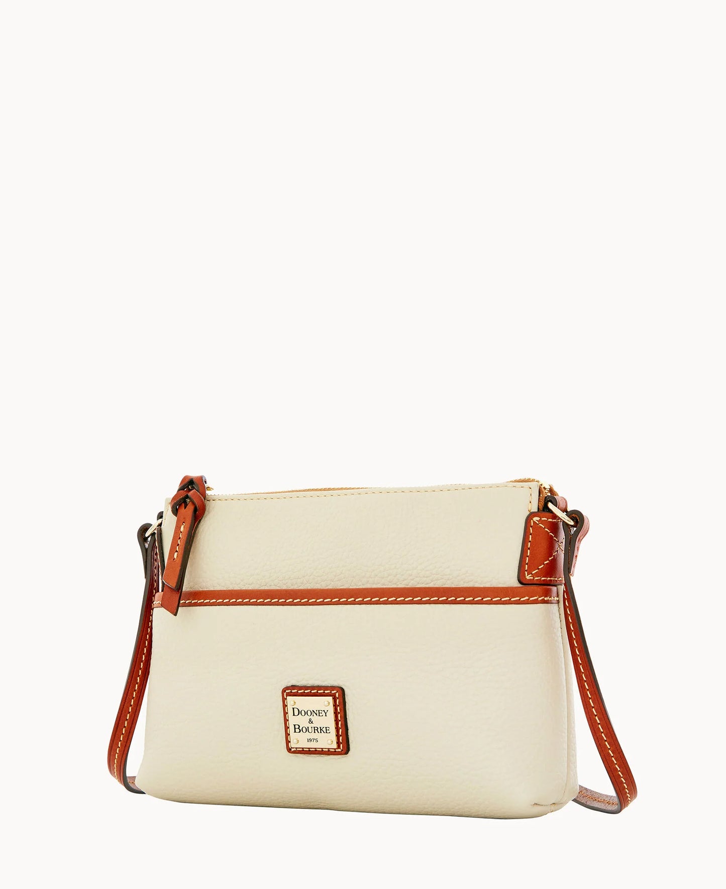 Pebble Grain Ginger Crossbody