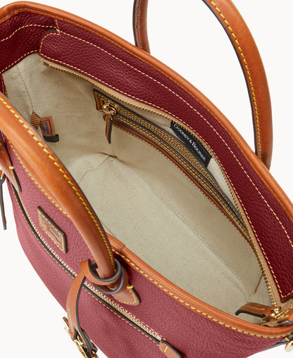Pebble Grain Handle Tote